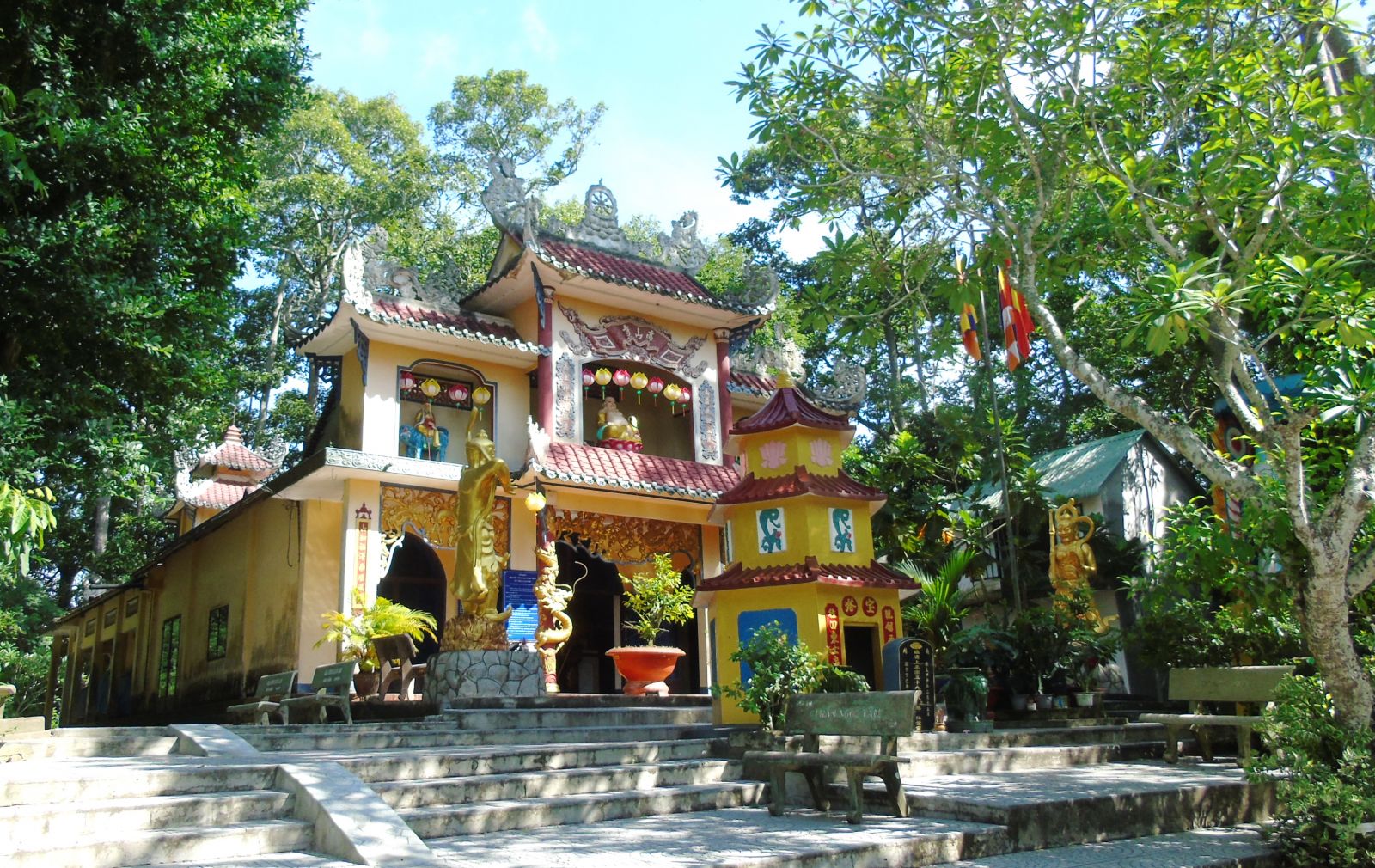 Hình minh họa: Di tích Gò Chùa Cao Sơn, ở ấp xóm Mía, xã Phước Trạch, huyện Gò Dầu, Tây Ninh: Nguồn báo Tây Ninh